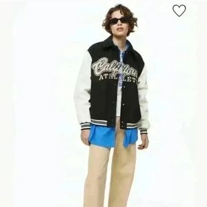 Black and White Varsity Jacket